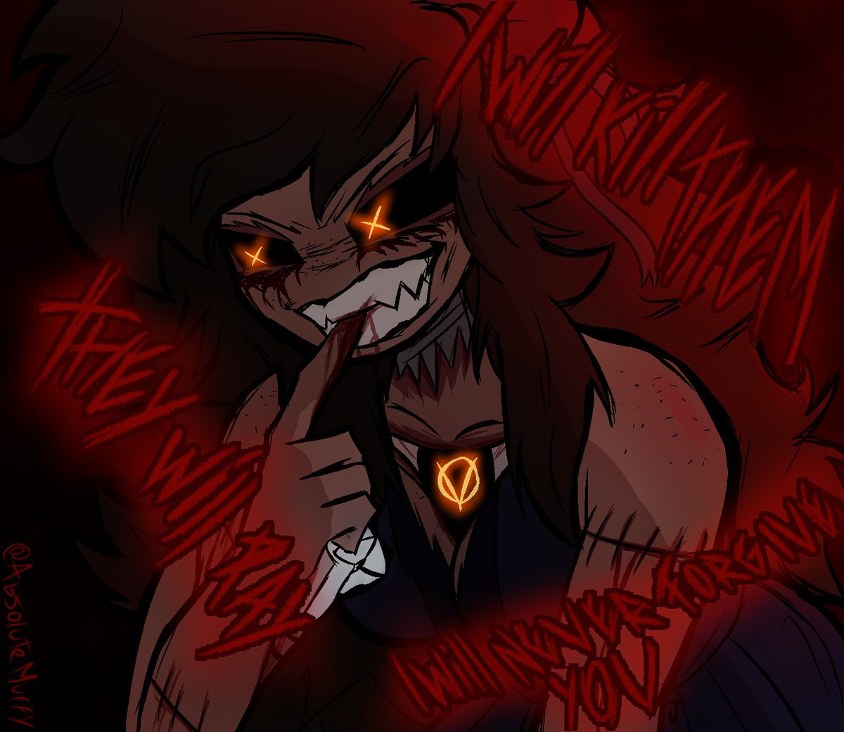AbsoluteMuffy's tweet photo. Cyn hate
#murderdrones #mdtwt #cyn https://t.co/YY1f9Jd5w5