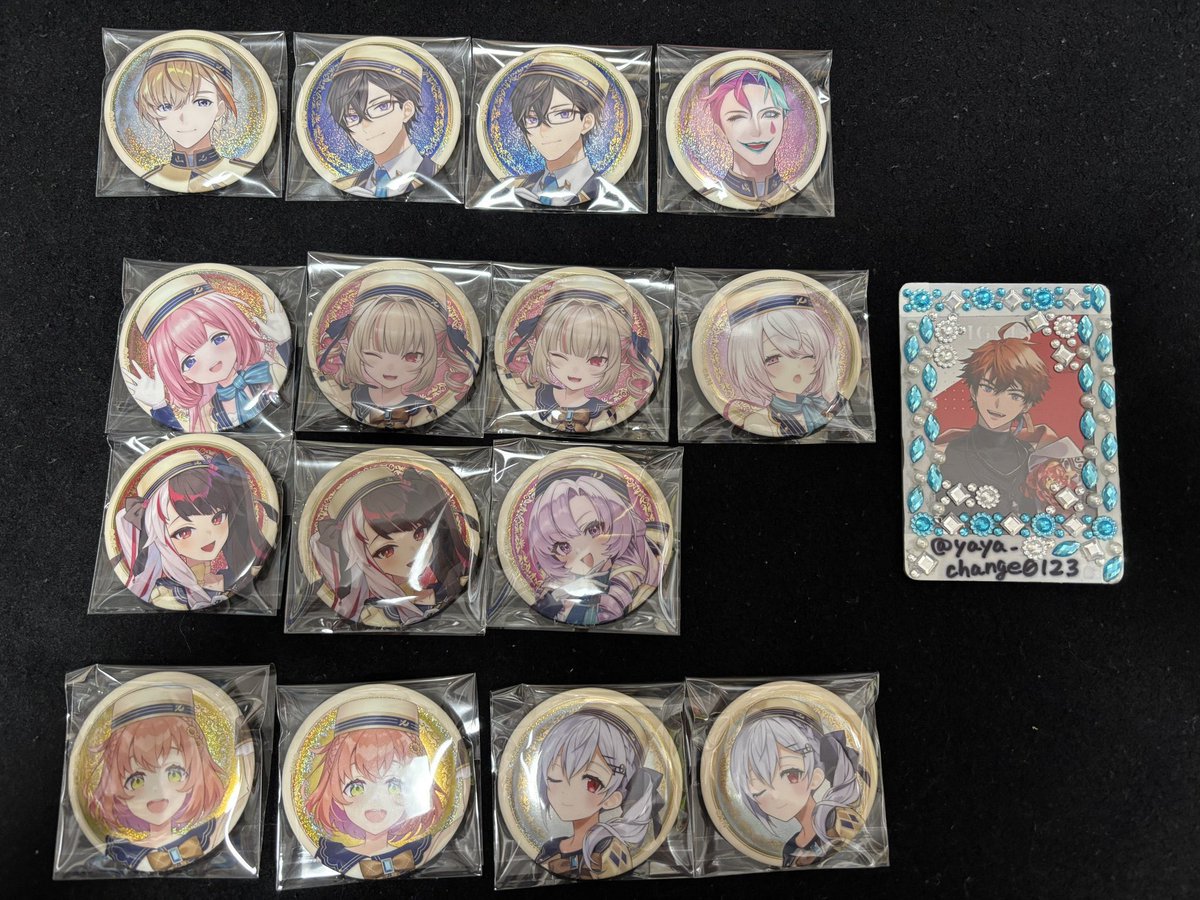 yaya_change0123's tweet photo. 【交換】にじさんじ NIJISANJI ハート缶 缶バッジ Anniversary バレンタイン くら寿司コラボ アクキー クッキー

譲→画像参照

求→固定ポスト(同異種作品)
※譲渡可(単体・譲渡不可有り)
※画像2は3枚目との交換
※迷子無くしたい為纏めて優先

大阪手渡し
郵送可

※ツイフィ必読 https://t.co/vlsf5uCCOY
