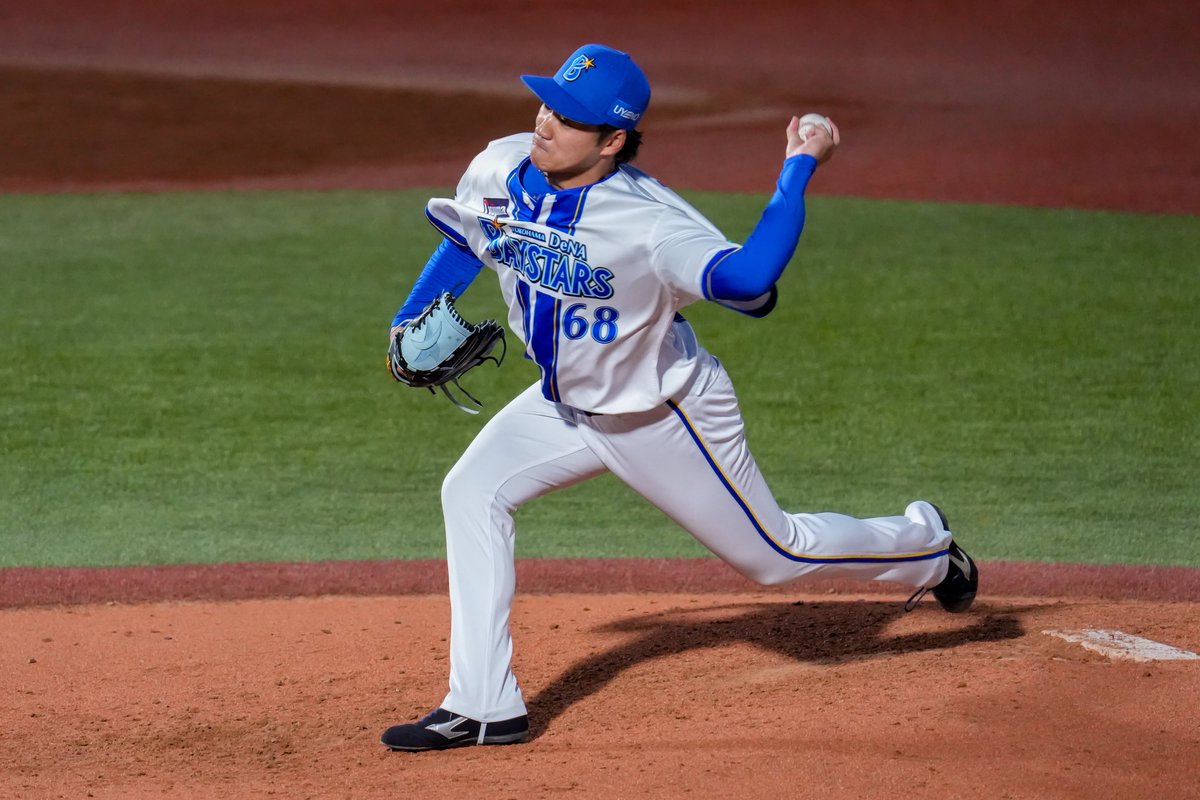 ichiroo_t's tweet photo. 貴重な変則左腕😉
ウチに来てくれて良かった🥰

🗓️2026.06.17 横須賀スタジアム🏟️
#baystars #岩田将貴 https://t.co/gY7n0X9qu8