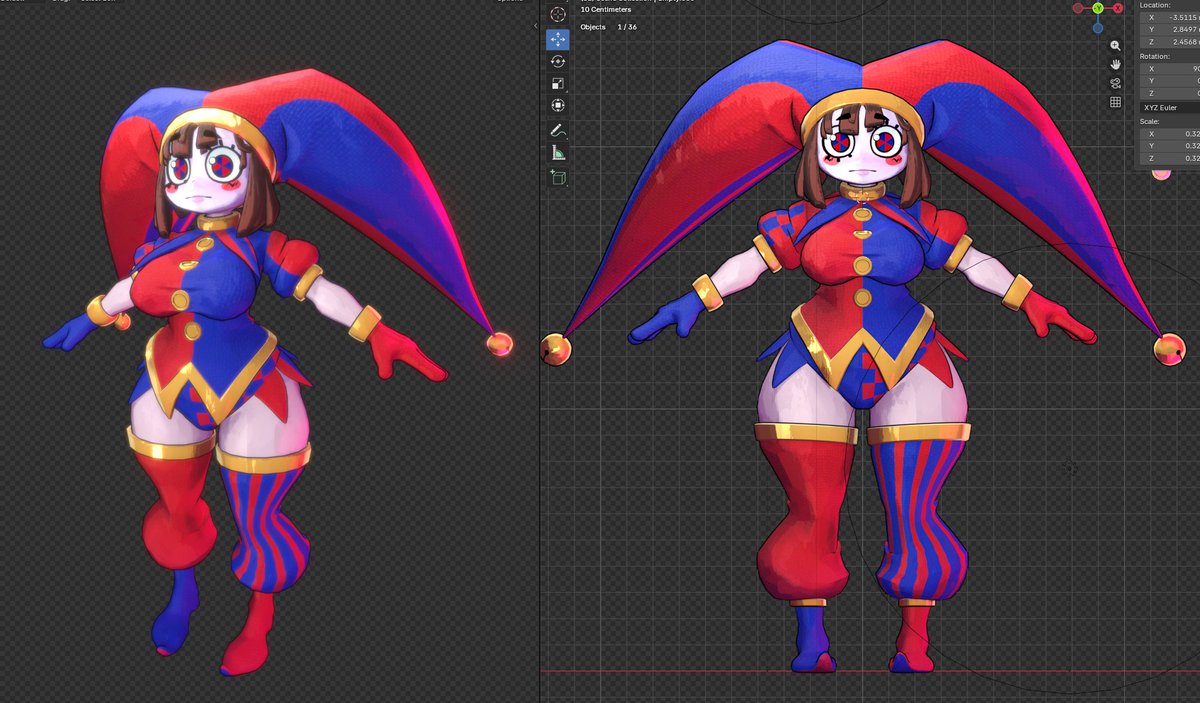 amaze_666's tweet photo. not rigged yet but here we are https://t.co/XxfmQpe8ln