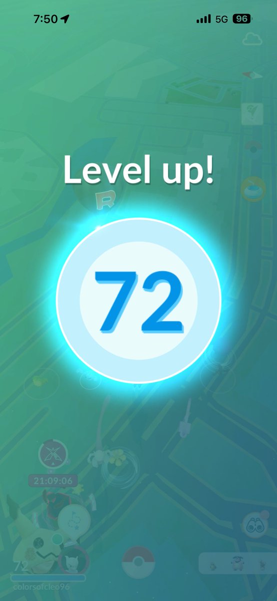 colorsofcleo's tweet photo. It’s a good morning indeed. Finally leveled up! Stupid routes took forever as I had to wait for the weather to get better. Nevertheless, the journey continues. 🥰😍✨ #pokemon #pokemongo #pogo https://t.co/11QPdDA9Ox