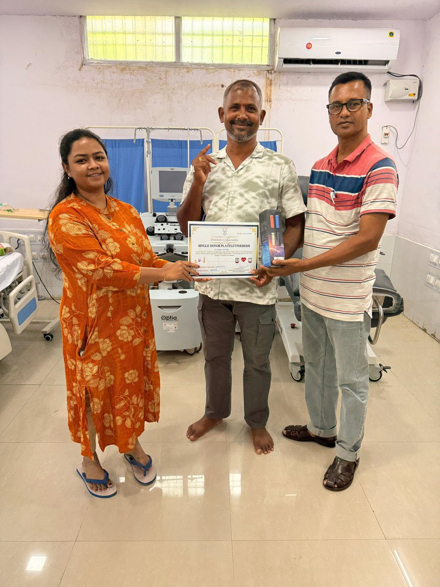 transmedmkcg's tweet photo. Thank you Sri Pitabasa Behera for donating SDP for the second time. #realheroes https://t.co/BHwmbWgfqf