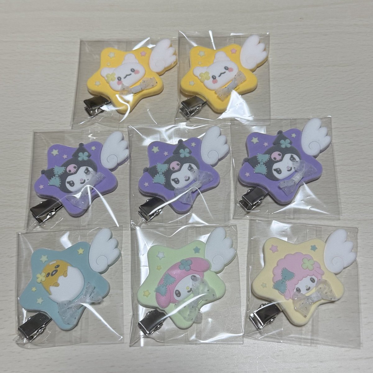 _uxnty's tweet photo. 【交換】サンリオキャラクターズ

⭐️ラバーマスコット サンリオ グミ 交換 ラバマス
⭐️キラキラウィッシュ　シークレット前髪クリップB
⭐️アクリルチャーム コンビニ限定

【譲】画像参照
【求】シナモン、マシュマロみたいなふわふわきゃんこ

大阪手渡し、郵送可。お気軽にお声掛けください。 https://t.co/bYuijzjKxv