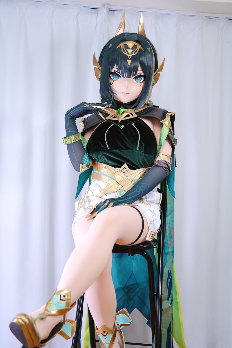 ShokuhouMisaki5's tweet photo. 物語のために来たわけじゃないんだろ？ 
こんにちは。あたしはネフェル、秘聞の館のオーナーだ。  

「ネフェル」をお迎えしました！  

#ネフェル #原神 https://t.co/2qJmZL3il1