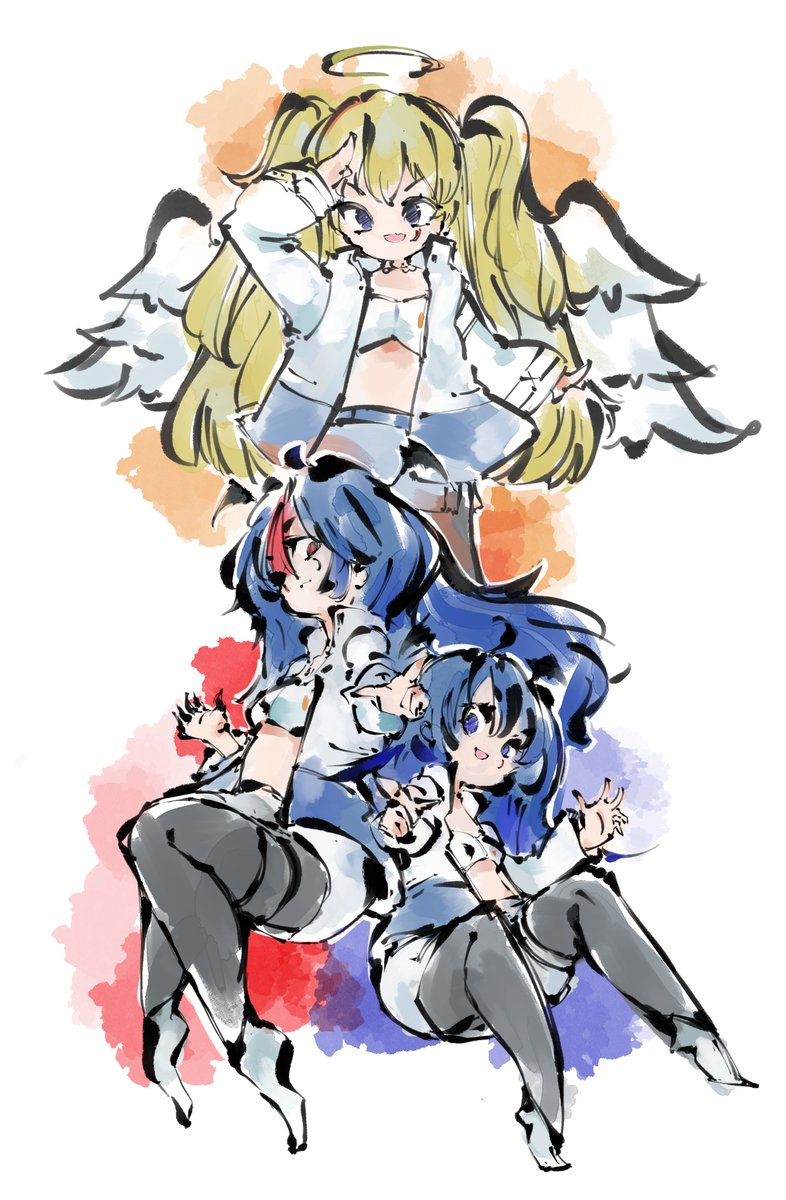 __pot's tweet photo. #メタルコアート
以前描いたイラストに3人目が仲間入りしました😇 https://t.co/KVKQ7WL5wH
