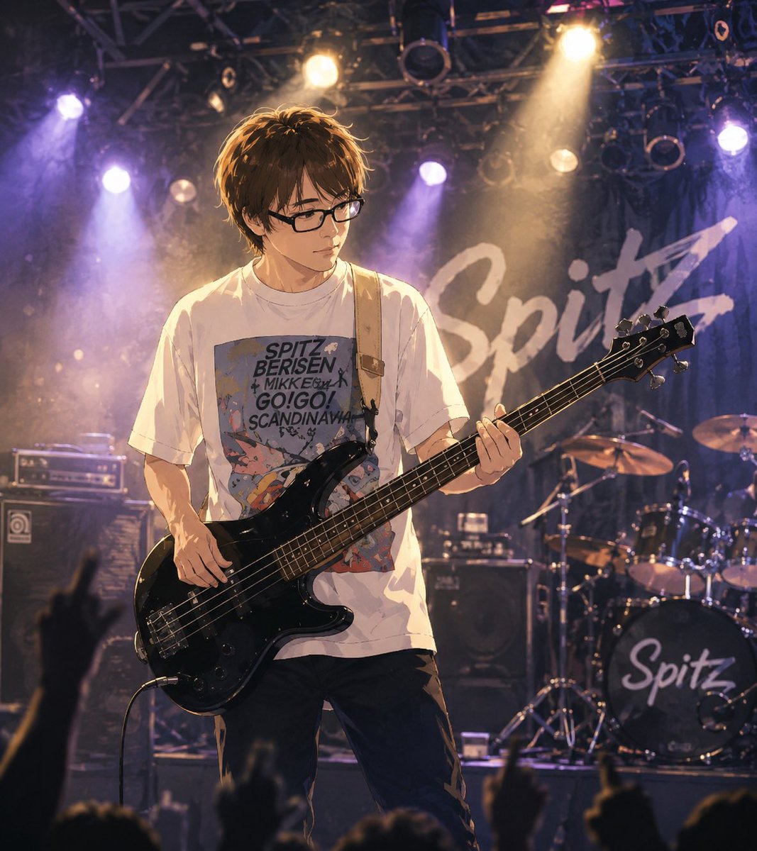 スピッツの「ロビンソン」をセルコラしました 僕のベース特集🎸4曲目