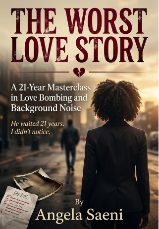 mdanisdigital's tweet photo. THE WORST LOVE STORY: A 21-Year Masterclass in Love Bombing and Background Noise by Angela Saeni

Check here: https://t.co/PAenw00Gbs

#book #amazonbook #kindle #paperback #lovestorybook #bestbook https://t.co/MWBdQjJH8D