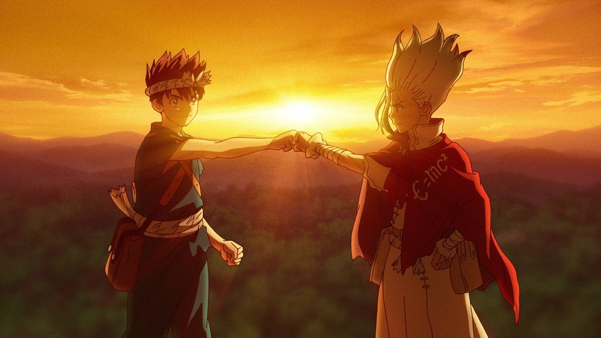 STONE_anime_off's tweet photo. 「Dr.STONE SCIENCE FUTURE」
第3クールOPテーマ
🎧ASIAN KUNG-FU GENERATION「スキンズ」

ノンクレジット映像
▶https://t.co/YSjz62Miw4

アニメスペシャルMV公開中！
▶https://t.co/t8RaEq4eFU

#DrSTONE https://t.co/BqfPiZa6SZ