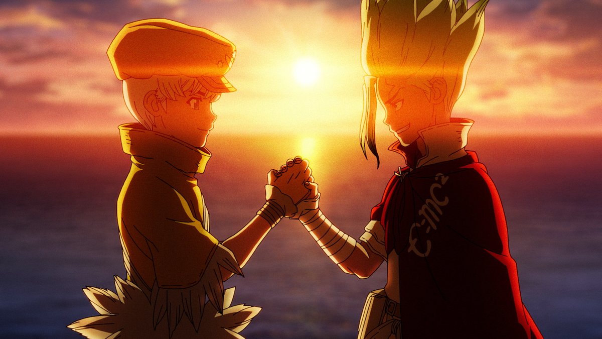 STONE_anime_off's tweet photo. 「Dr.STONE SCIENCE FUTURE」
第3クールOPテーマ
🎧ASIAN KUNG-FU GENERATION「スキンズ」

ノンクレジット映像
▶https://t.co/YSjz62Miw4

アニメスペシャルMV公開中！
▶https://t.co/t8RaEq4eFU

#DrSTONE https://t.co/BqfPiZa6SZ