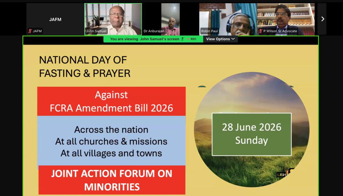 Joint Action Forum of Minorities tweet media
