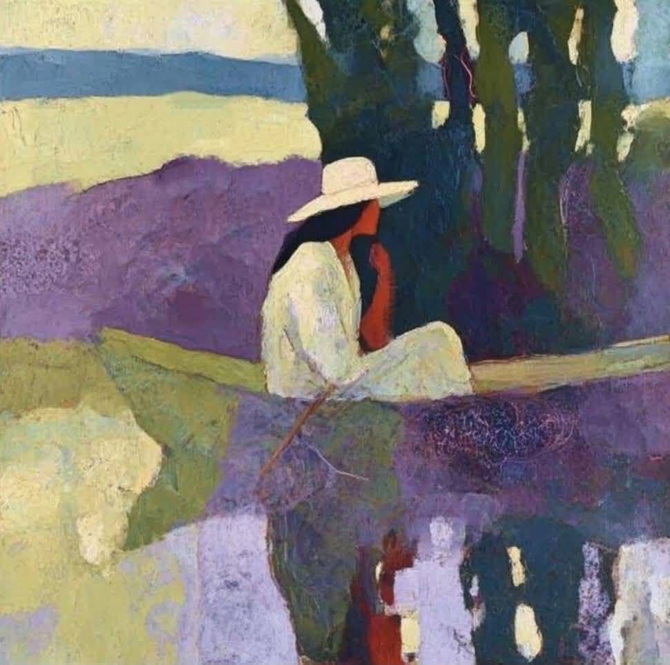fraveris's tweet photo. “No need to hurry. No need to sparkle. No need to be anybody but oneself”

Virginia Woolf

Elena Wuest artwork https://t.co/zUZl8guhMh