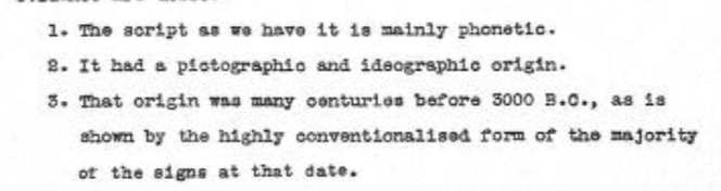 yajnadevam's tweet photo. Hunter's 1929 paper on the Indus script claiming that the script, although of ideographic (pictorial) origin, is of a syllabic nature and its origin was centuries before 3000 BCE. The discovery of 4000 BCE Balakot graffiti proved him right. https://t.co/jBClnyrbbl