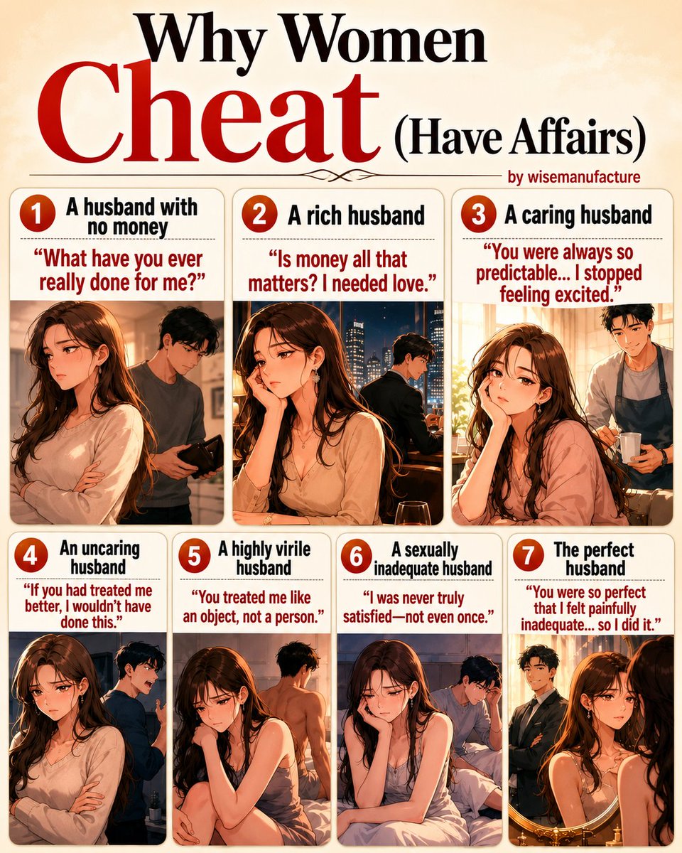 AnotherKoreanX's tweet photo. Why women cheat? https://t.co/0PGId6SypA