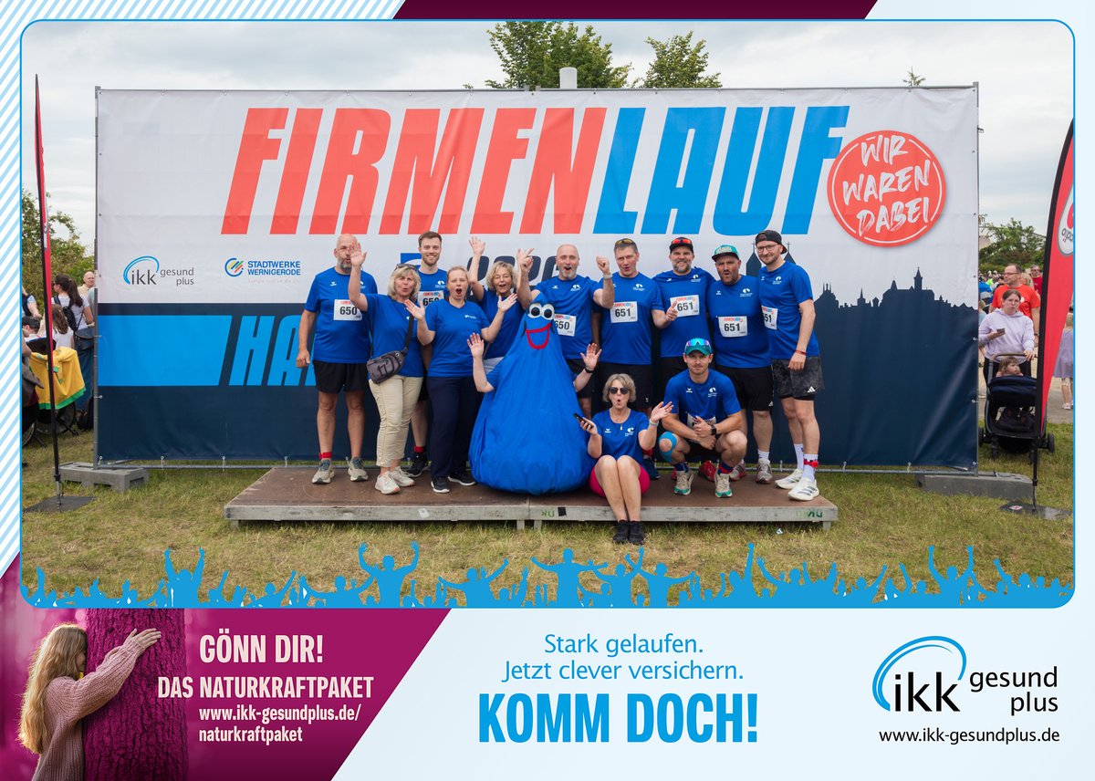 TSB_LSA's tweet photo. 🏃‍♂️💙 Team TSB beim #FirmenlaufHarz in #Wernigerode!

Mit viel guter Laune, Teamgeist und sportlichem Ehrgeiz haben unsere Kolleginnen und Kollegen die Strecke erfolgreich gemeistert. Danke an die Organisatoren und Glückwunsch an alle Teilnehmenden! 👏

#TSB #Harz https://t.co/MU9PldEtCi