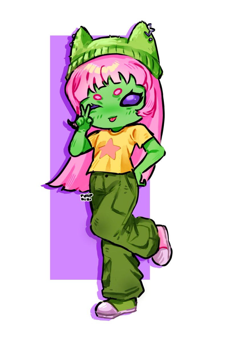 Artistonthestar's tweet photo. Olha que linda a comissão que a @Tulipnini fez da minha persona,ficou muito bonita 👍🏻💖💖💖 https://t.co/nuD6fxw3AO
