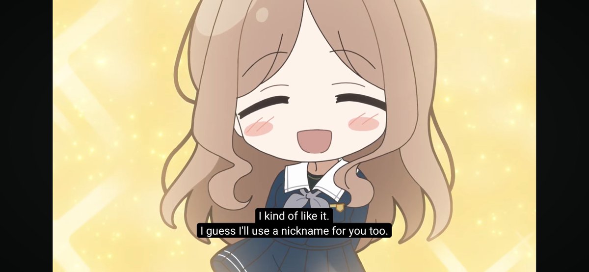 RenRen_2112's tweet photo. So Chihaya Anon's wet dream is just Soyo being nice to her 😭 AnSy so real https://t.co/5112H36snK