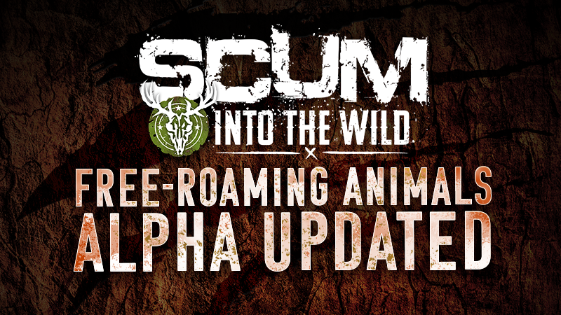 ScumGame's tweet photo. Prisoners 📢

The Public Alpha has just been updated 🔴

Your feedback has already helped us identify issues, validate bug fixes, and better understand how wildlife behaves in live conditions.

Want to try free-roaming animals before the full June update? Jump into the latest Alpha build, check out what changed, and let us know how it feels:

https://t.co/LdldvL4fwA

#SCUM #Alpha