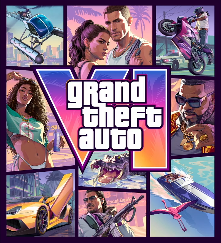 tracklist's tweet photo. Rockstar Games divulgou a capa oficial do novo #GTA6. https://t.co/7RpLqOsiyo