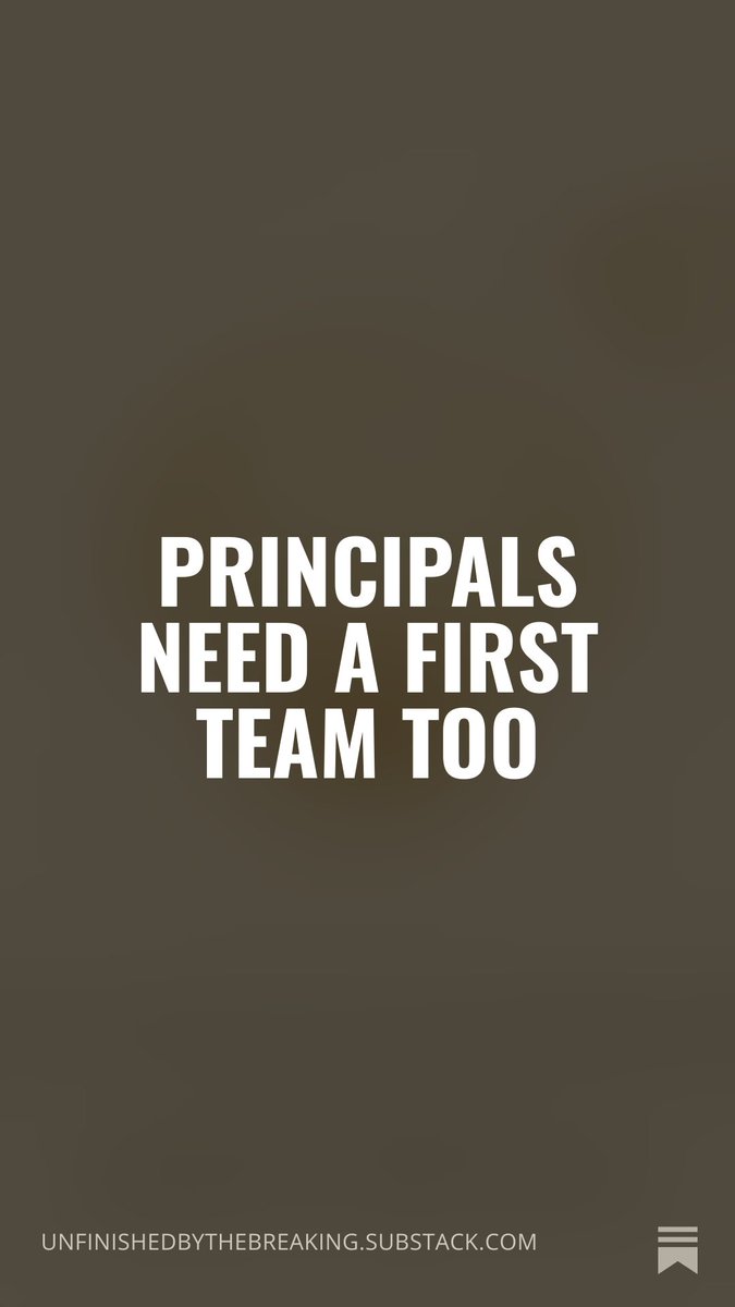weaverdeniset's tweet photo. Principals need a first team too.
Not because they are weak.
Because the work is sacred, complex, and deeply human.
Leadership was never meant to be carried alone.
https://t.co/6BT63Uc1aL https://t.co/wqk4it7qUr