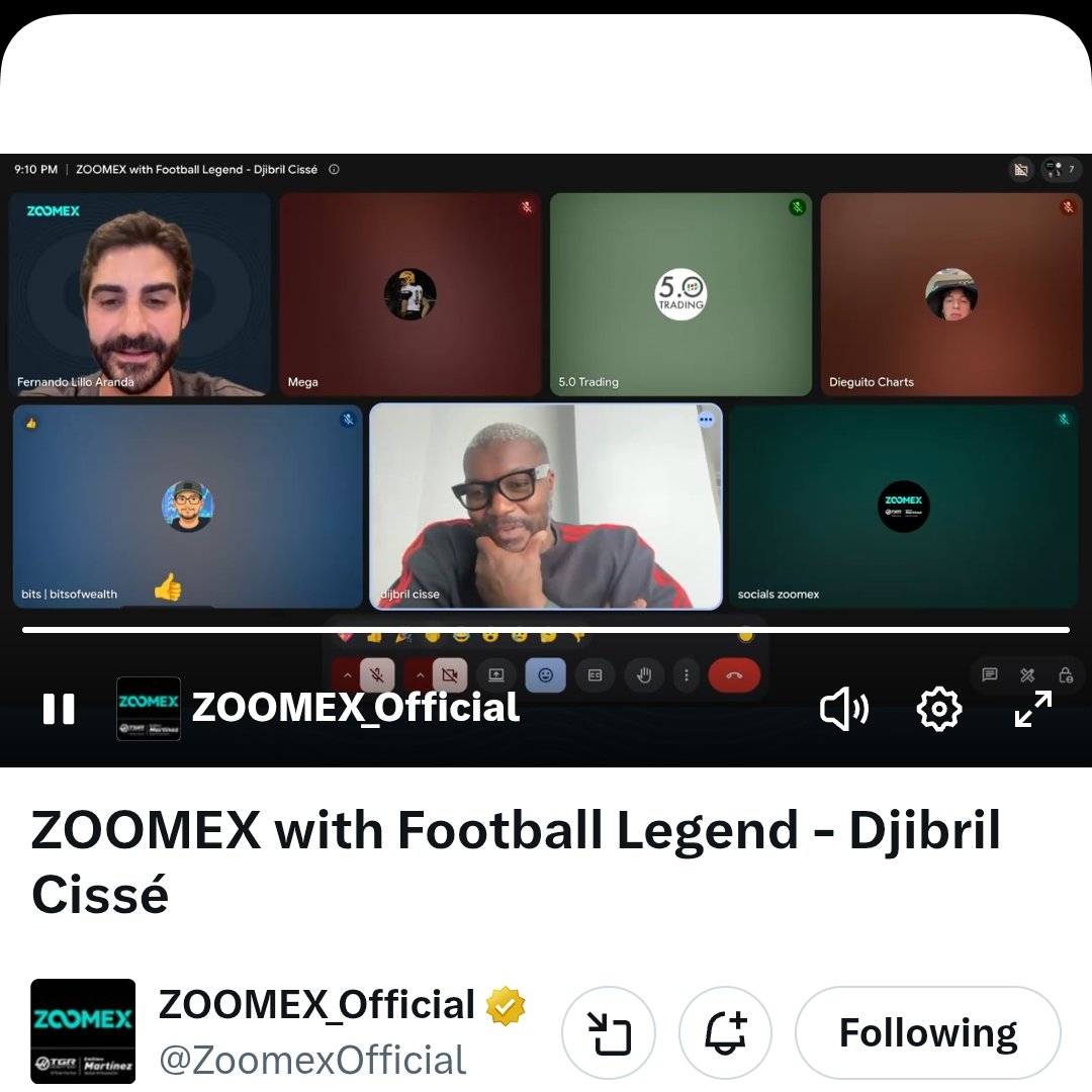 Zooonthe's tweet photo. @ZoomexOfficial @DjibrilCisse @DieguitoCharts @bitsofwealth @Meta_BTC_ Just joined the AMA session! 🚀

Excited to learn, engage, and gain valuable insights from the community. Looking forward to what's ahead! 🔥

#AMA #CryptoCommunity

uid: 442345257 https://t.co/zIWpPzI4Rg