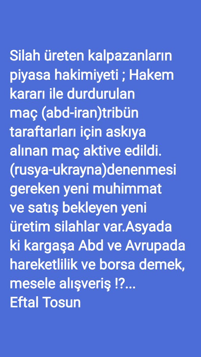 Eftal Tosun tweet media