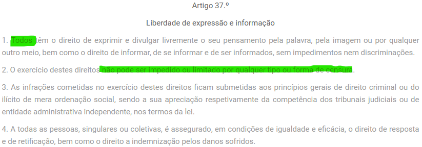 oqtiverqser's tweet photo. Isto é contra a constituição. Mas também sabemos o quanto a respeitam quando é para nos lixar, pois já o fizeram. https://t.co/JEPdfpHWc6