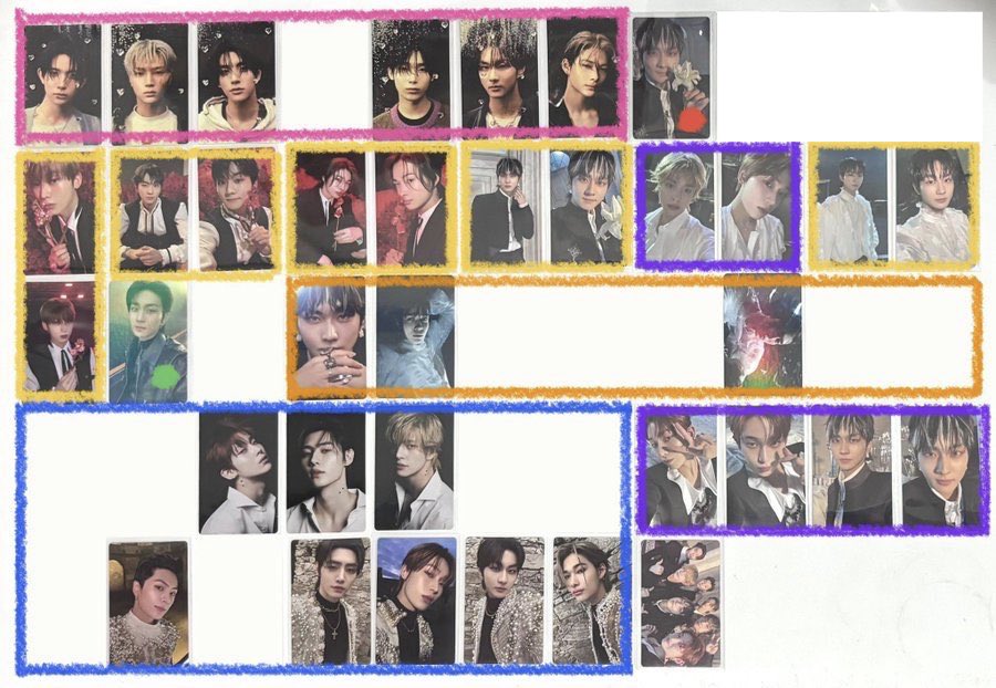 xunwine's tweet photo. wts lfb ph qs quitting sale

enhypen pc set

20k take all, 157 pcs
hatian 🆗 make ur own pbd

jungwon sunoo sunghoon heeseung jay jake ni-ki album photocard ld pob lucky draw hoon tie sabrinoo bayonetta teddy noot noot hurt lover poke cheek specs horanghae flower cat ears panda https://t.co/7pC3cdnOkR