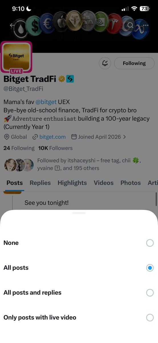 devwowpeace's tweet photo. @Bitget_TradFi Already in @Bitget_TradFi lets gaurrrr, wish me luck 🫶🏻🙆🏻💙 #bitget   

https://t.co/MnjCpIKVuC https://t.co/vI9eokFVYo