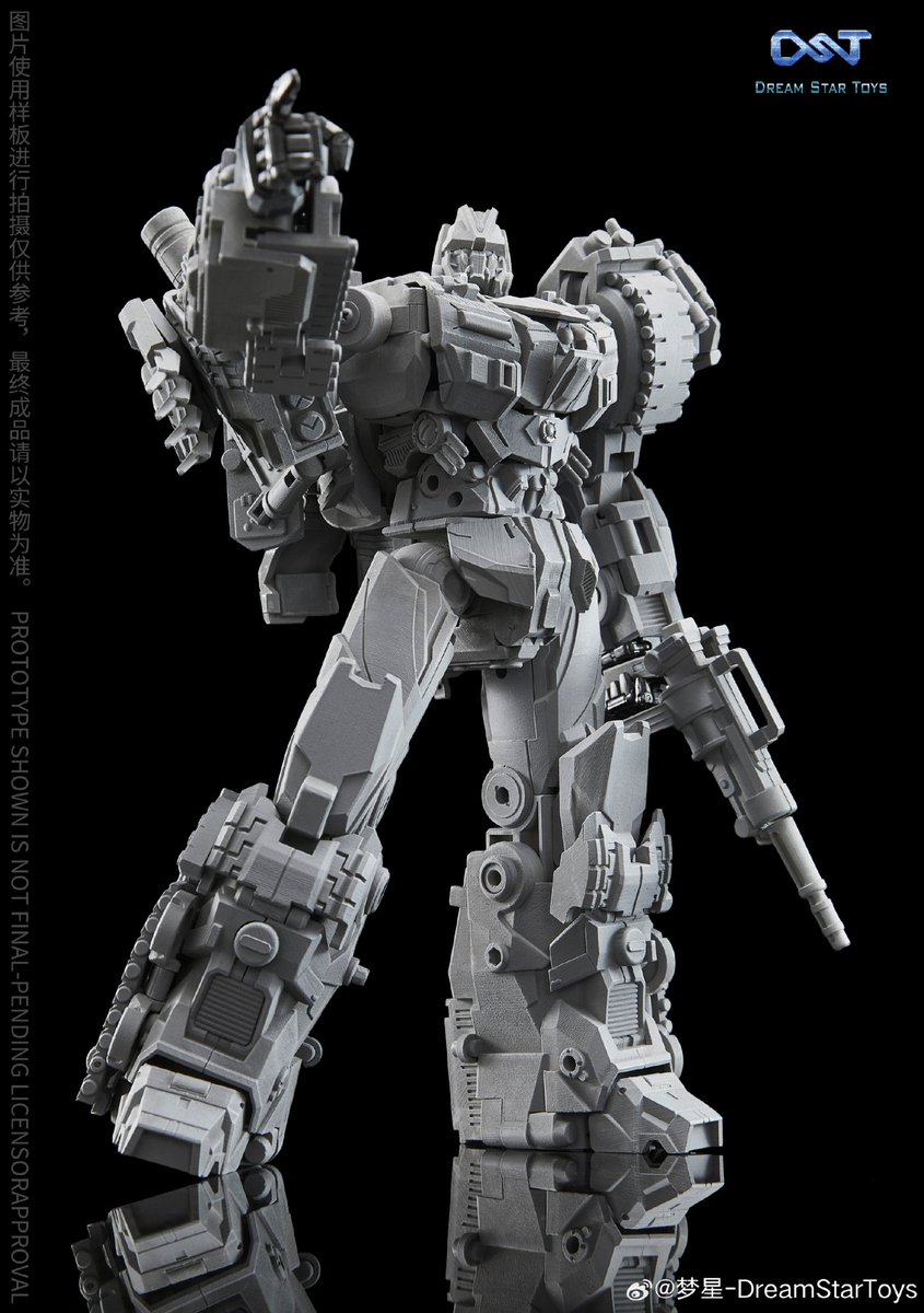 tfw2005's tweet photo. Dream Star Toys DST03-001 Chaotic Warrior (MP Scale Brawl) Gray Prototype https://t.co/kyqFEm6Yqj https://t.co/tcnYJlDqKx