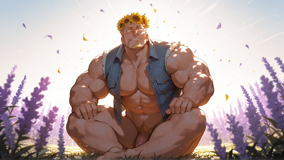 HyshenAI's tweet photo. #Gay #bara https://t.co/BzmOfILxqm