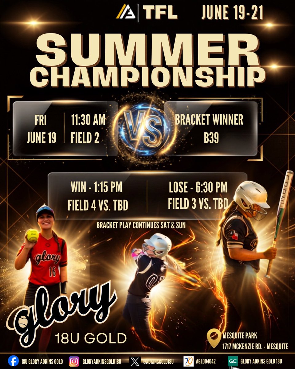 Glory Adkins GOLD 18U tweet media