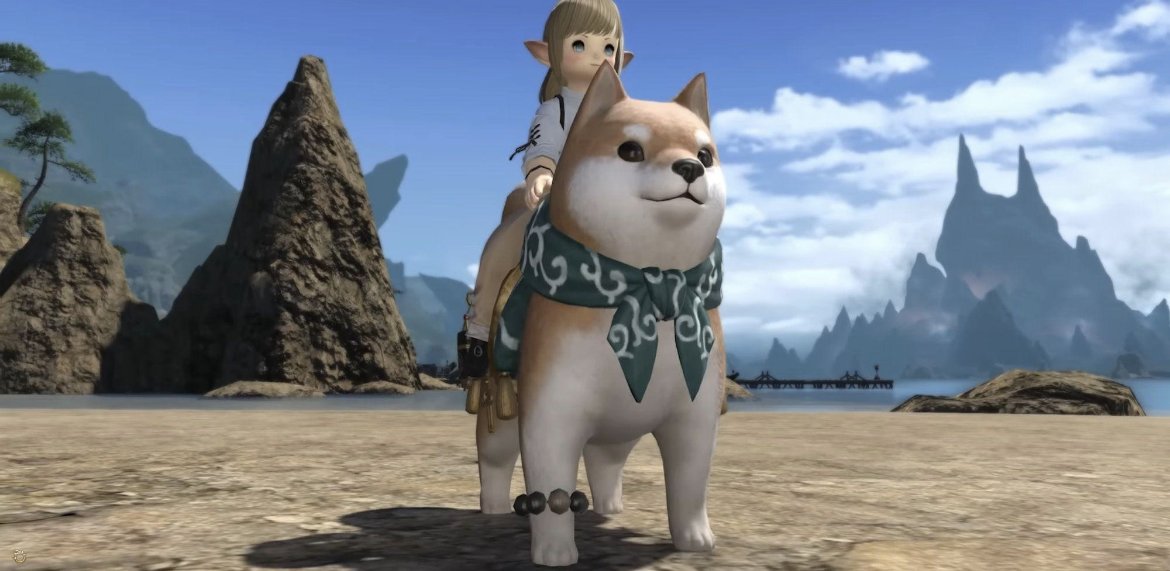 Pirat_Nation's tweet photo. Final Fantasy XIV players in Japan can get a giant Shiba Inu mount through the country’s Furusato Nozei tax donation program.

By making a qualifying donation to Shibuya Ward, players can receive the Megashiba mount along with other in-game rewards, including Fantasia potions, emotes, and outfit sets.

The rewards are part of a collaboration between Square Enix and Shibuya Ward.