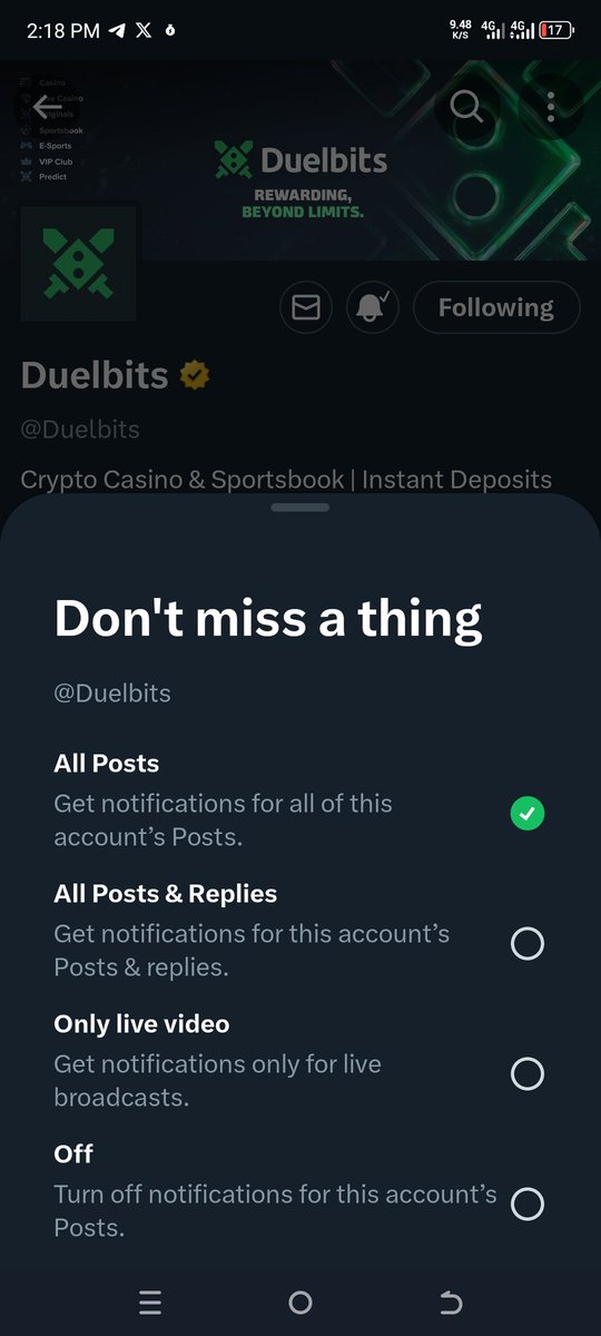 Brainiac_eth's tweet photo. @gafarWeb3 @Duelbits @WinifyGG Thank you legend 👏😻😀 https://t.co/z1ZCzdm5dB