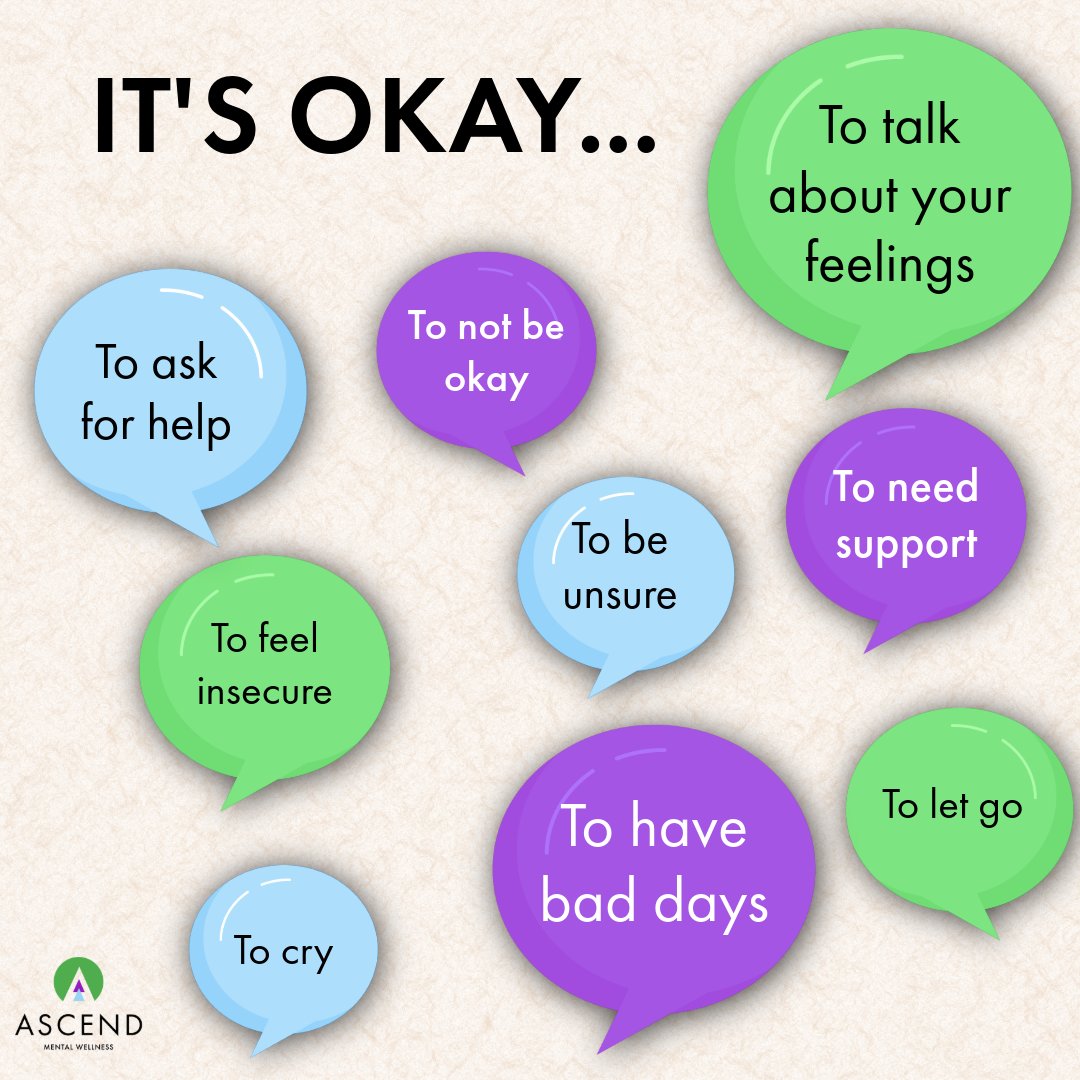 ASCEND_MW's tweet photo. While conversations around mental health are becoming more common, men are still far less likely to seek help, and the consequences can be devastating.

So let’s remind the men around us that it is okay to reach out, ask for help, and know your not alone. https://t.co/GcrA4QIEoP