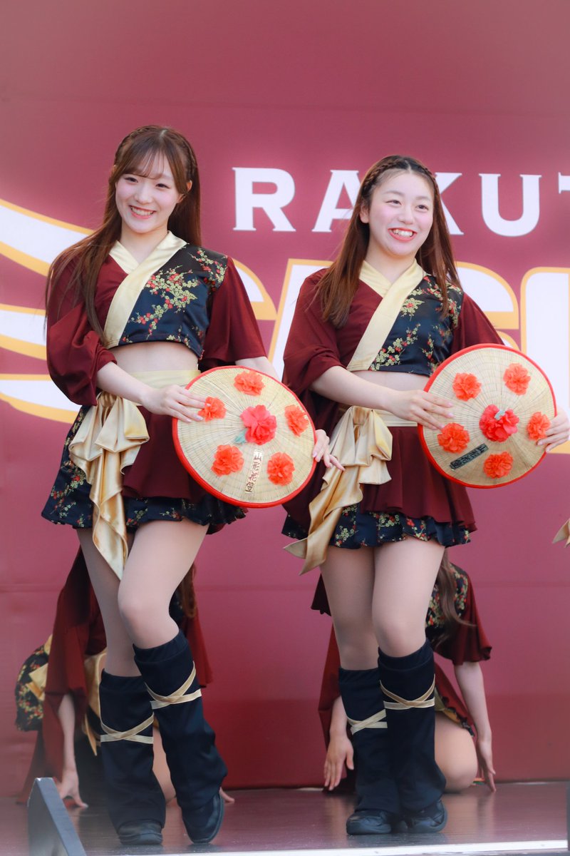 mk_tea_777's tweet photo. 花笠はななんとおうかちゃん
#東北ゴールデンエンジェルス
#OUKA10
#HANA10
2026.6.13 楽天モバイル最強パーク https://t.co/RFP2EcWMSG