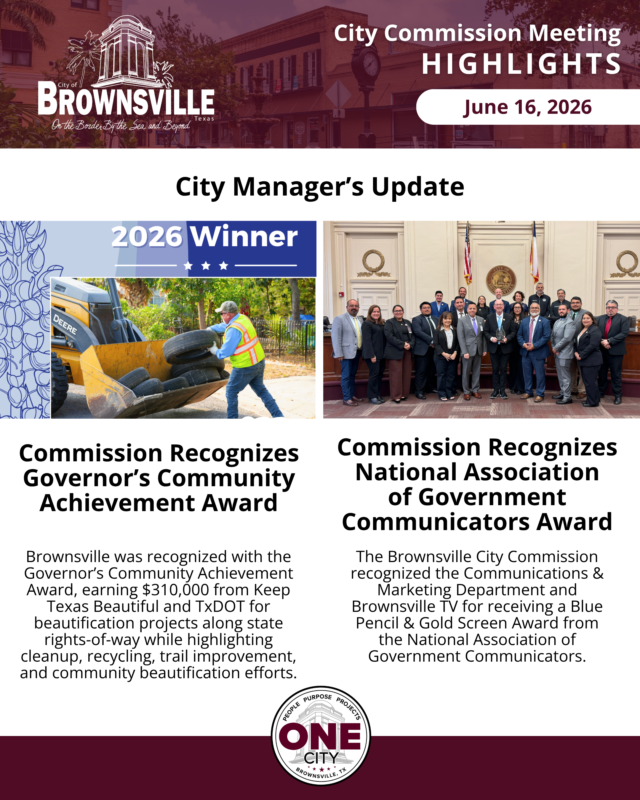 BTxRGV's tweet photo. At the June 16 Commission meeting, Mayor John Cowen announced Alan Guard, ICMA-CM, CGFO as Brownsville’s new City Manager, celebrated community wins, and shared updates on key City initiatives.

Read more: https://t.co/k9EUTyxK36

Watch the meeting: https://t.co/tBCvltSoL8 https://t.co/LhmvfCF1xX