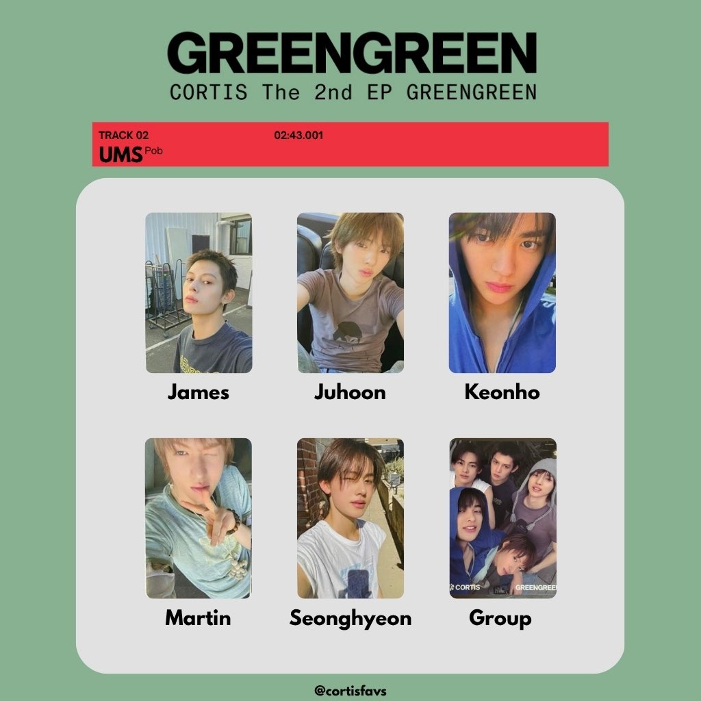 mumumtp's tweet photo. เปิดหาร CORTIS The 2nd EP 'GREENGREEN' Japan UMS POB  (ดีลแล้ว)

ว่าง✅ รับมัดจำ 60% จ่ายส่วนที่เหลือตอนของถึงค่ะ 

เจมส์ 150
มาร์ติน 180

ค่าส่ง 35/50 รับคู่ส่งฟรีค่าา 📮#ตลาดนัดcortis https://t.co/wTuRh0rewT