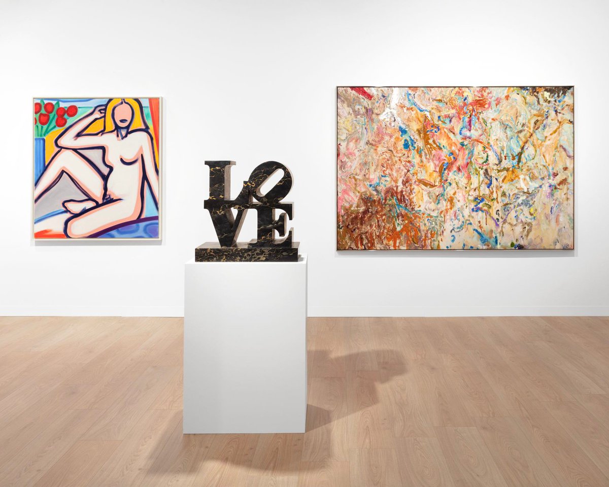 AlmineRech's tweet photo. You can now visit us at #BoothE2 at #ArtBasel to see a group presentation bringing together intergenerational artists, on view through Sunday June 21, 2026! https://t.co/51eRXOFScH