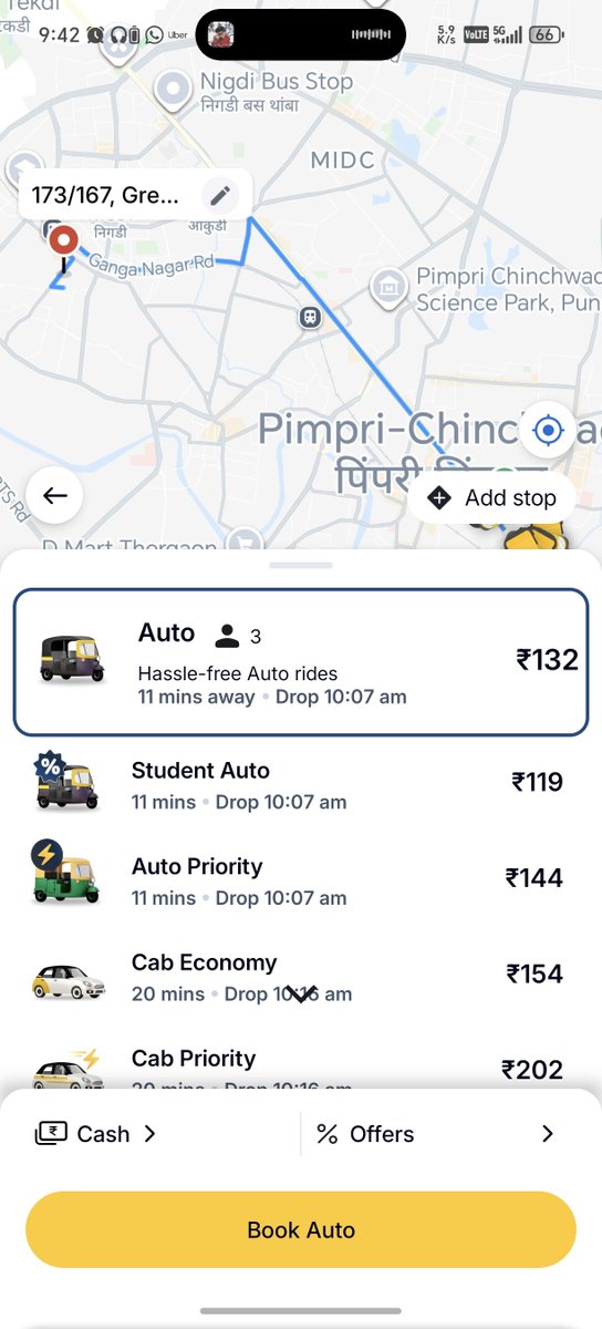 IshanWankhade's tweet photo. Hey @Uber , @rapidobikeapp &amp; @Olacabs 

Please available the bike rider option for Pune, most of time if someone wants to go alone have to pay full payment 😭 

2 wheeler option is more convenient for single person :) https://t.co/AO7yF9PwEm
