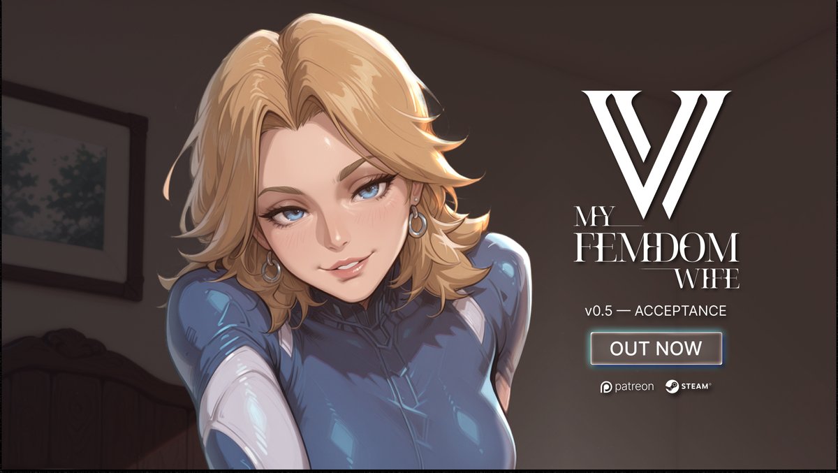ObeyTheVortex's tweet photo. The public version of My Femdom Wife v0.5 is now available.
🎮 Play for free:
https://t.co/kl9aejo1Y1

⭐ Wishlist on Steam:
https://t.co/xyFfaxINM5 https://t.co/98vbBNYuvf