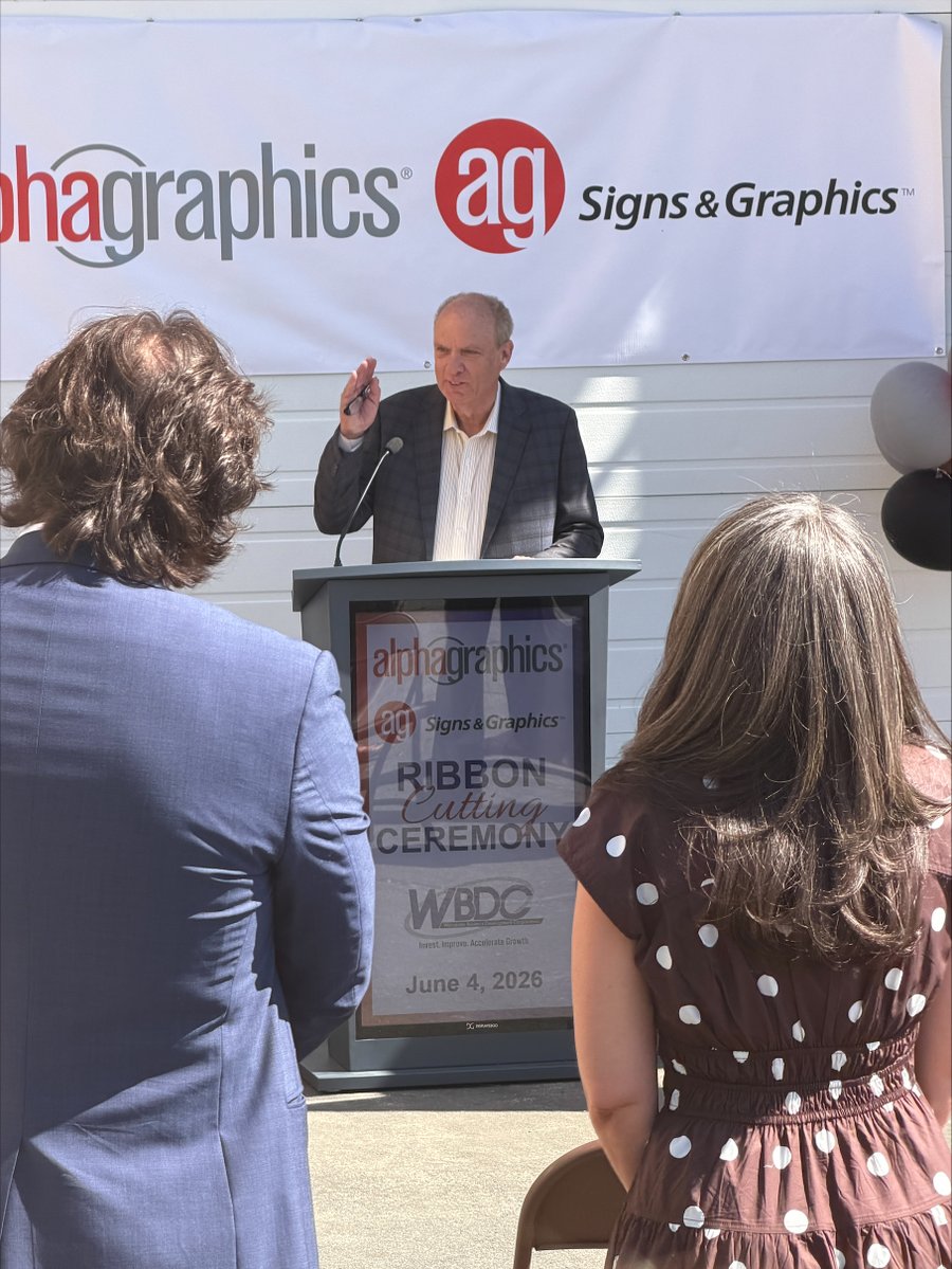 chamberworc's tweet photo. Congratulations to AlphaGraphics &amp; AG Signs &amp; Graphics on the grand opening of their new Worcester headquarters!

The Worcester Regional Chamber was proud to join WBDC, Webster Five, local leaders, and community members to celebrate this exciting milestone. #WorcesterMA https://t.co/GBt92c1BWo