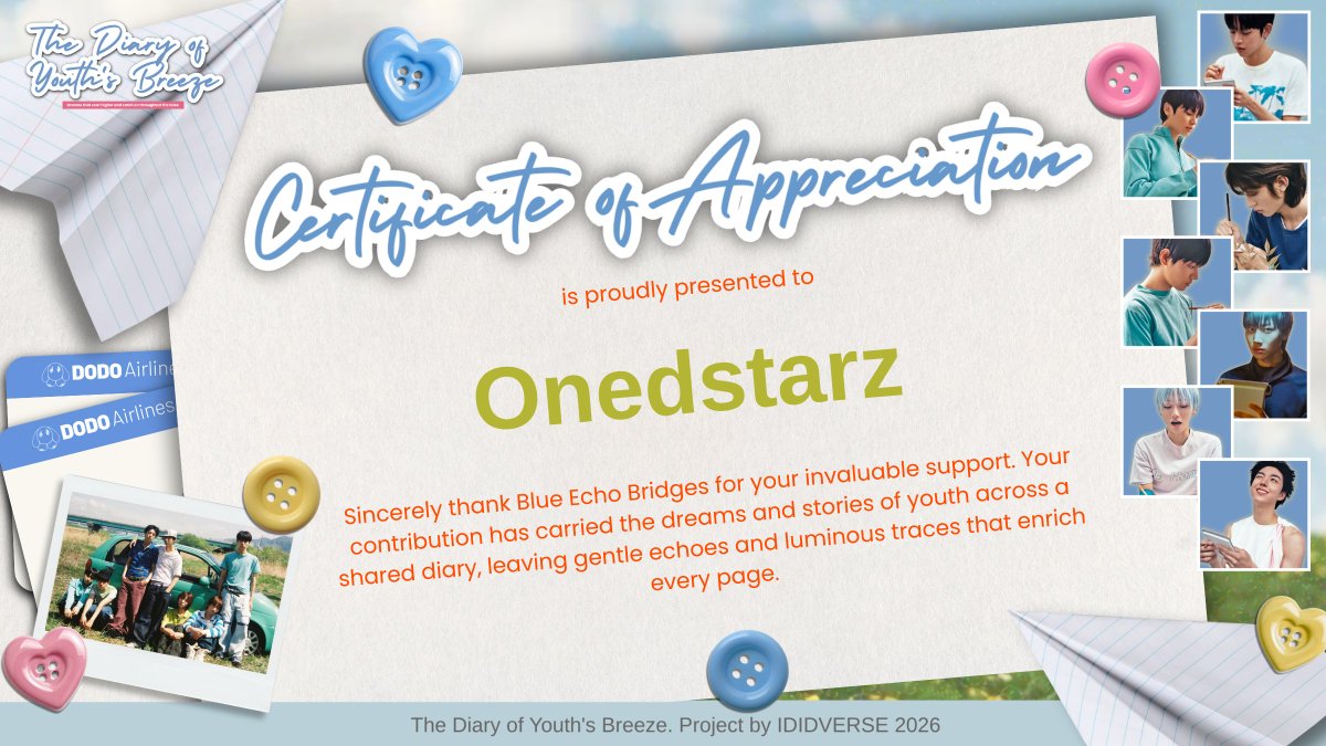 onedstarz's tweet photo. Thank you for the opportunity to collaborate on @IDIDverse project. We’re happy to have supported the event's success and appreciate the great cooperation. If there’s anything to improve, we’re ready to work together even better in the future. https://t.co/reibuYtPg3