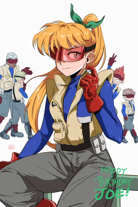 趕在今天前畫完賀圖! 生日快樂喬 #ジョー #レツゴ #NAアストロレンジャーズ