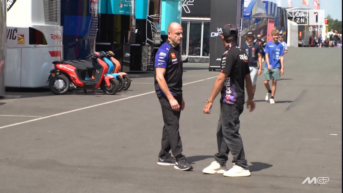 MedF1osTV's tweet photo. Jorge Martin 🗣️

“El lunes ni probaré la Aprilia 850cc por motivos obvios”.

⬇️⬇️ Los motivos obvios. https://t.co/igsKqUl4FN