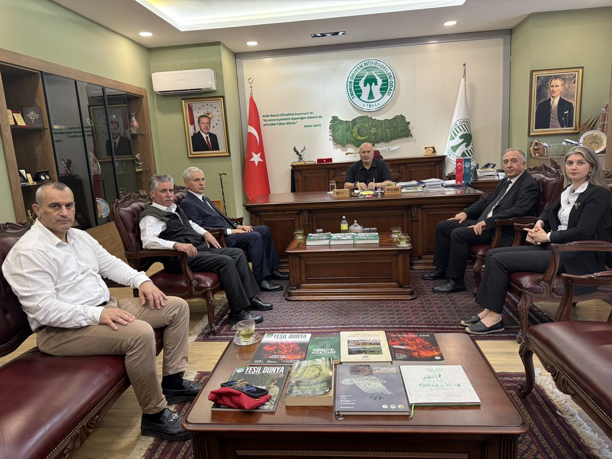 HTurkyilmazOMO's tweet photo. OGM Teftiş Kurulu Başkanı Fuat Şanal ile Teftiş Kurulu Başkan Yardımcıları Ahmet Köksal Coşkun ve Sinem Ayaz Bıyıklıoğlu’nu Odamız Genel Merkezi’nde misafir ettik.

Kıymetli ve nazik ziyaretleri için teşekkür ediyor, çalışmalarında başarı ve kolaylıklar diliyorum. https://t.co/nDAbUso9E1