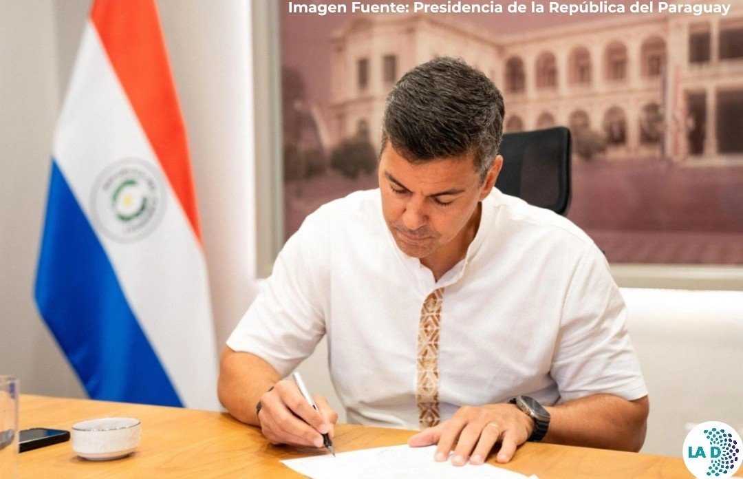 lademocraciapy's tweet photo. REAJUSTAN EL SALARIO MÍNIMO
Santiago Peña confirmó un aumento de G. 144.952 en el salario mínimo. La medida entrará en vigencia desde julio y fue establecida conforme a la variación anual de la inflación. https://t.co/Sgp37Ziumj