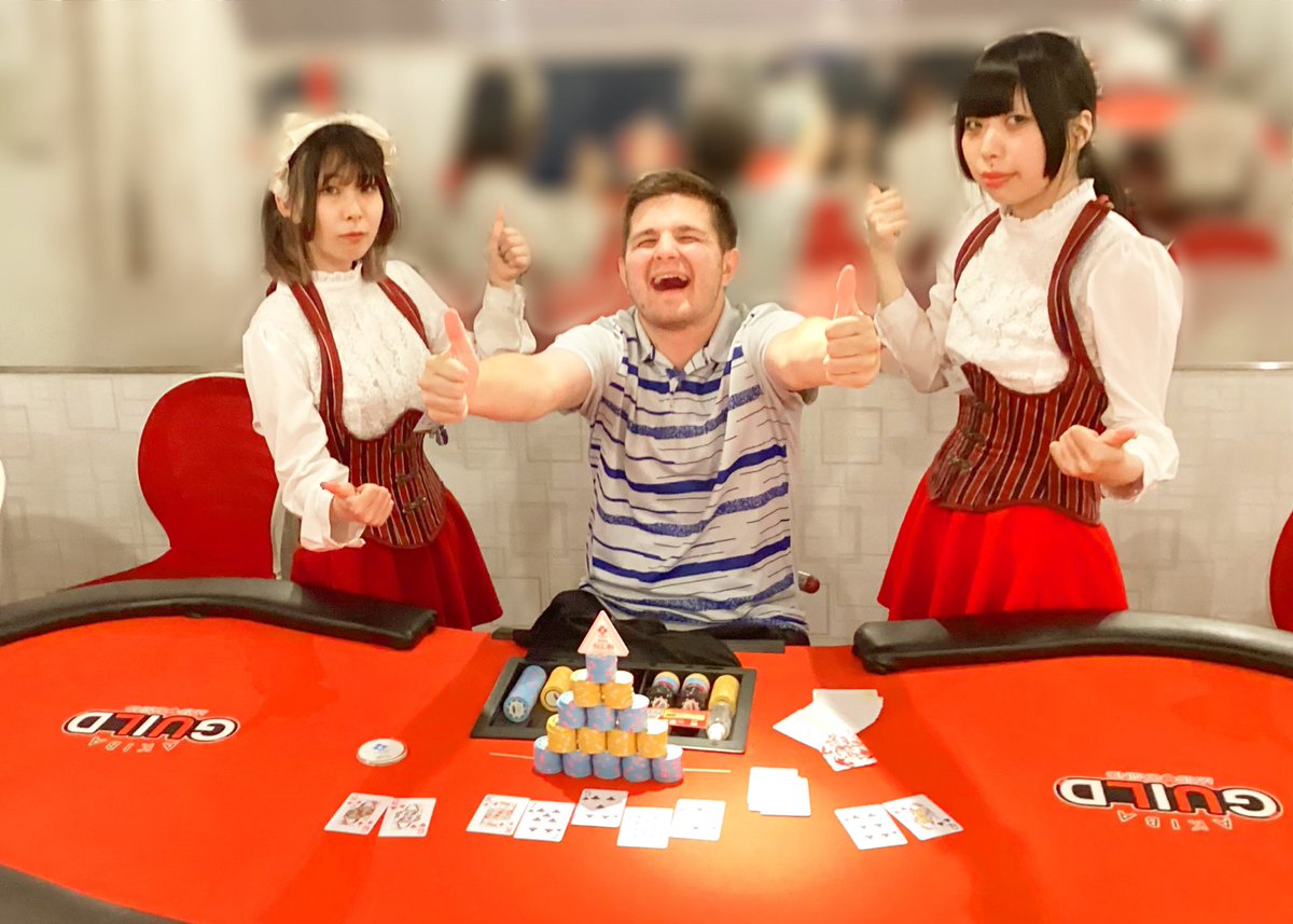 ♡本日のトーナメント結果♡ 6/18 ♠︎SPADIE『昼下がりのポーカー