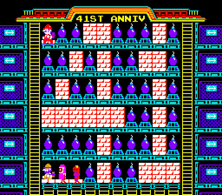 YamaVS.レッキングクルー 他2点 WreckingCrew for NES turned 41!🏢 #レッキングクルー のファミコン版