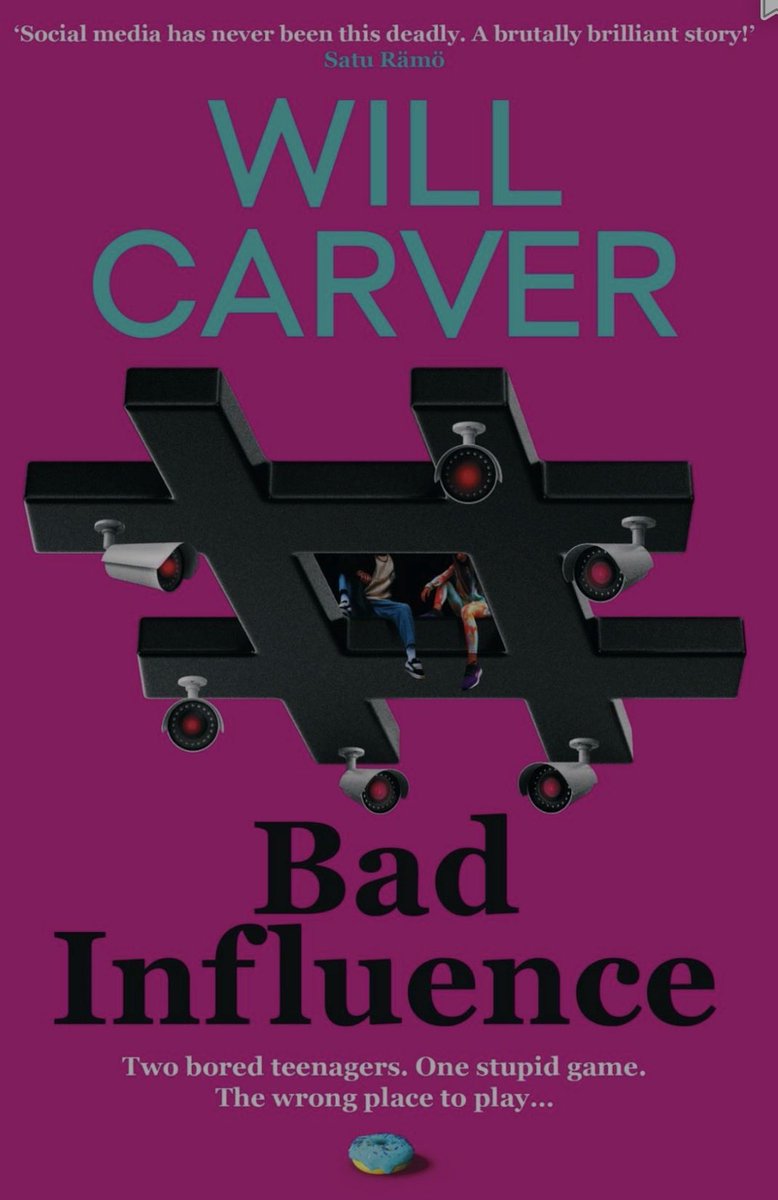 karenncollins11's tweet photo. Happy Publication Day to @will_carver on his newest book #BadInfluence A real page turner with serious OMG moments. I’ve just finished it; exhausted and well and truly disturbed. The one time I’m relieved to have very few followers! Congratulations Will and @OrendaBooks https://t.co/2rQRatgXu4