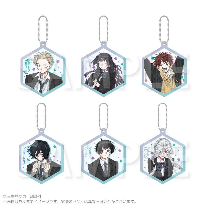 コレイズ販売終了間近】 薫る花は凛と咲く_トレーディングアクリル